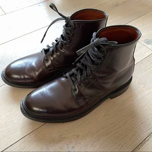 Allen Edmonds Shell Cordovan Higgins Mill Boots